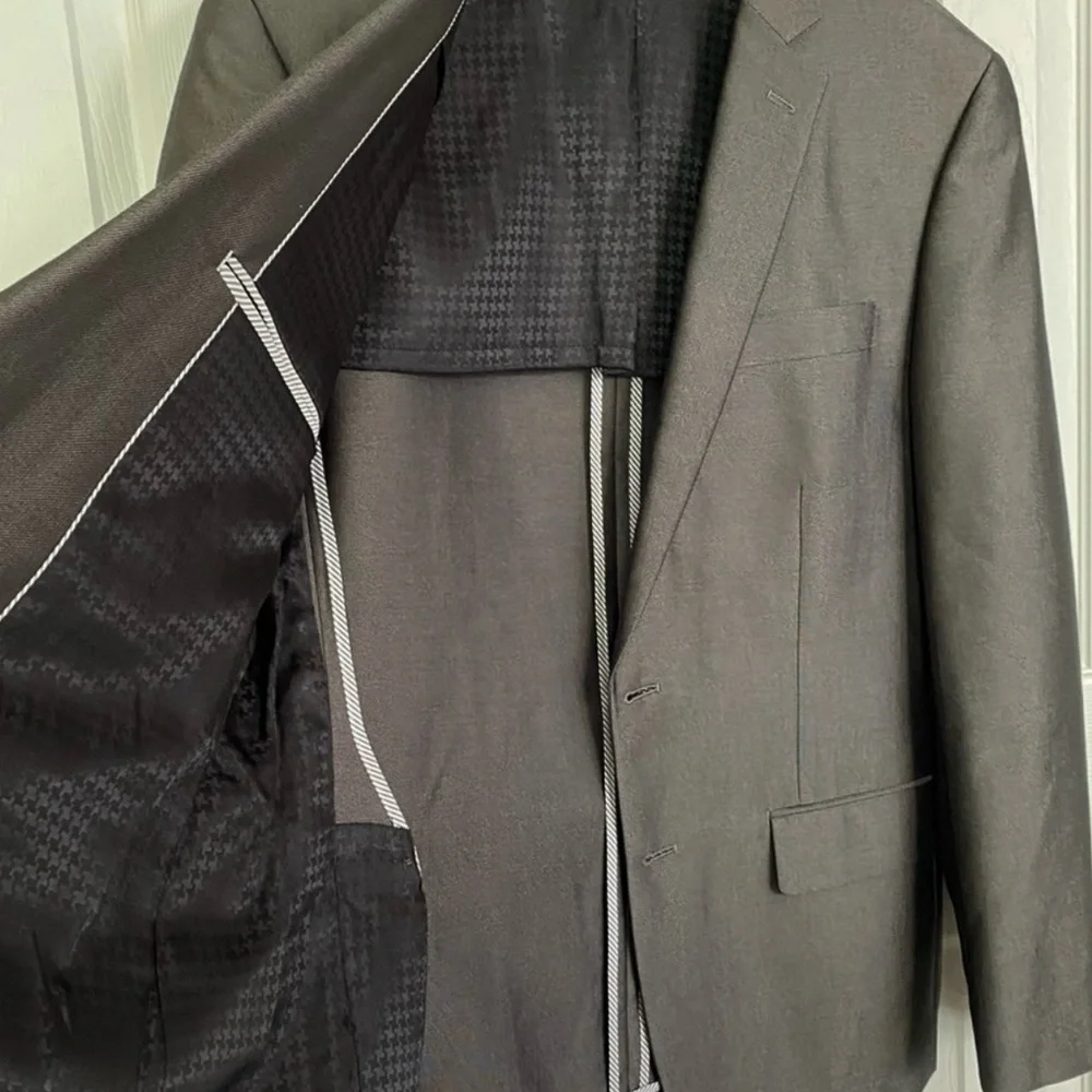 John Varvatos Gray Two Button Sports Jacket Blazer Men's Size 40R